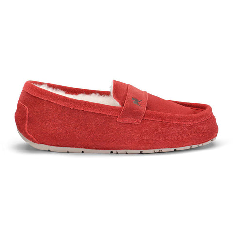 Shepherd Sheepskin Slipper - Style: Denver - Red