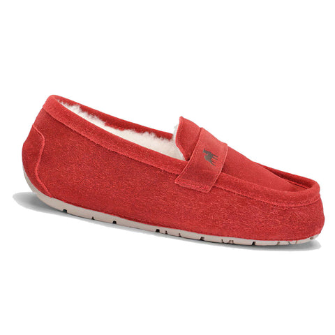 Shepherd Sheepskin Slipper - Style: Denver - Red