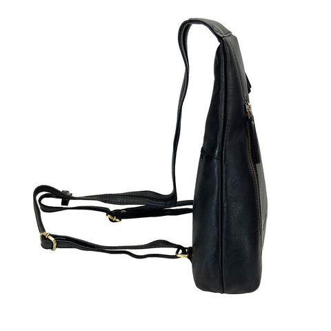 Rowallan Harley Triangle Sling Backpack - Style: 31-3207/01 -  Black