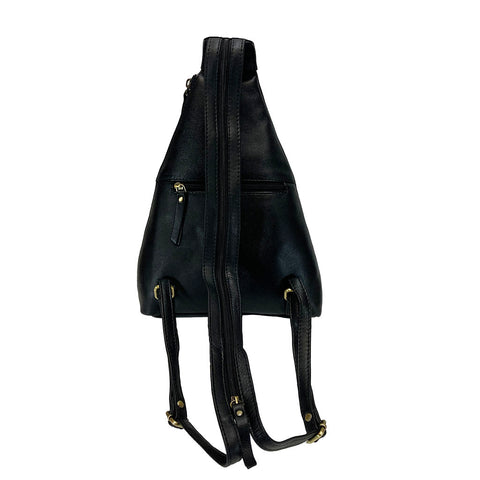 Rowallan Harley Triangle Sling Backpack - Style: 31-3207/01 -  Black