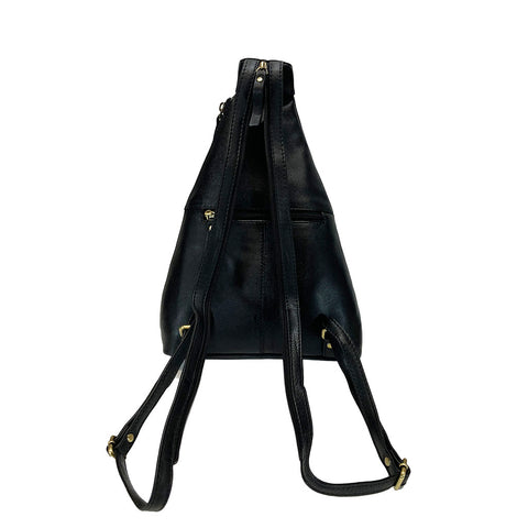 Rowallan Harley Triangle Sling Backpack - Style: 31-3207/01 -  Black