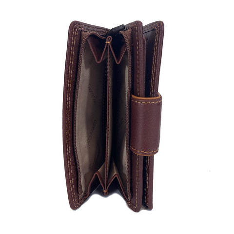 Gianni Conti Medium Wallet Purse - Style: 588356 - Brown
