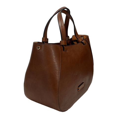 Gianni Conti Zip Top Gab / Multiway Bag - Style: 910769Tan