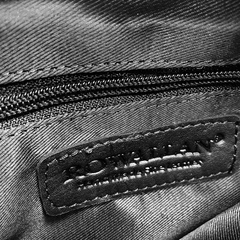 Rowallan Leather Slim Cross Body Bag - Style: 31-1840 Supatra - Black