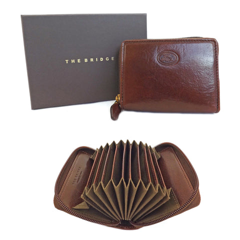 The Bridge Leather Credit Card Holder - Style: 01226601