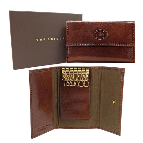 The Bridge Leather Key Case - 6 keys - Style: 01801601