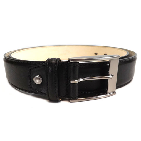 The Bridge Gents Leather Belt - Style: 03621301 - Black