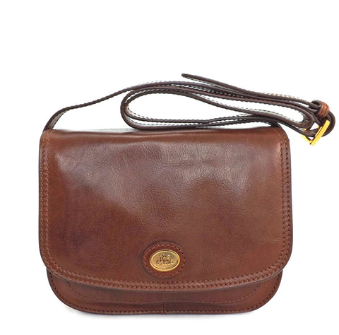The Bridge Classic Leather Flap over bag - Style: 04402201