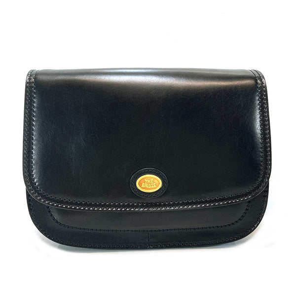 The Bridge Leather Saddle Bag Black Style: 04415201-30 – Cox's