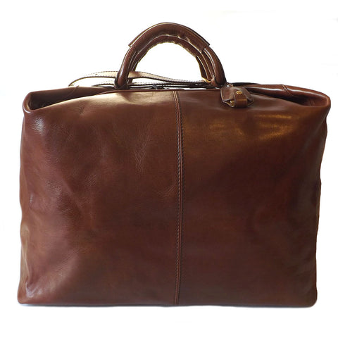 The Bridge Leather Travel Bag- Style: 07522001