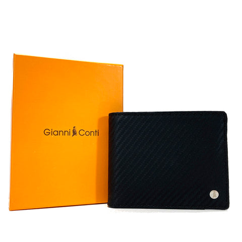 Gianni Conti Leather Wallet - Style: 3857010 - Black