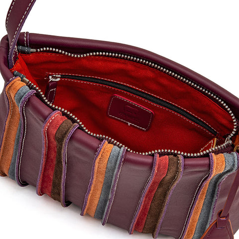 Mywalit Medium Cross Body Bag - Style 606-136 Chianti