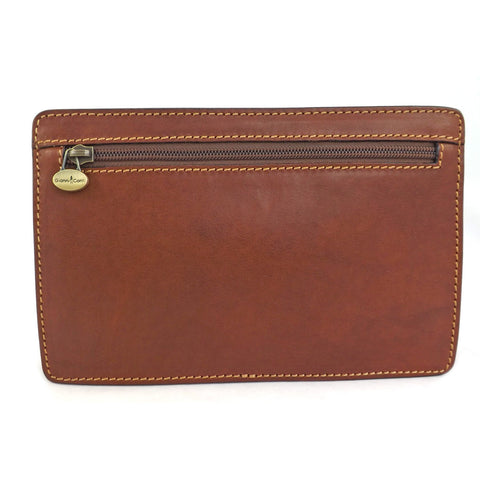 Gianni Conti Gents Leather Wrist Bag - Style: 912019