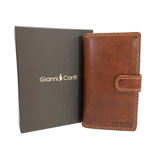 Gianni Conti Purse - Style : 918084 Cognac