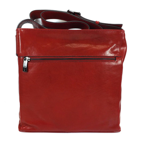 Grande uomo LIFF LONG STRAP Mahogany Red（Longchamp Rayures