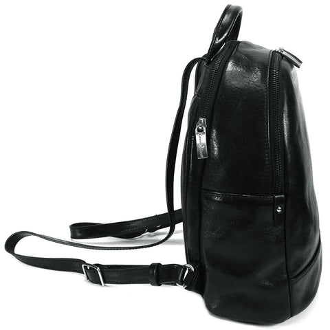 Gianni Conti Smart Leather Rucksack - Style: 9403695 - Black
