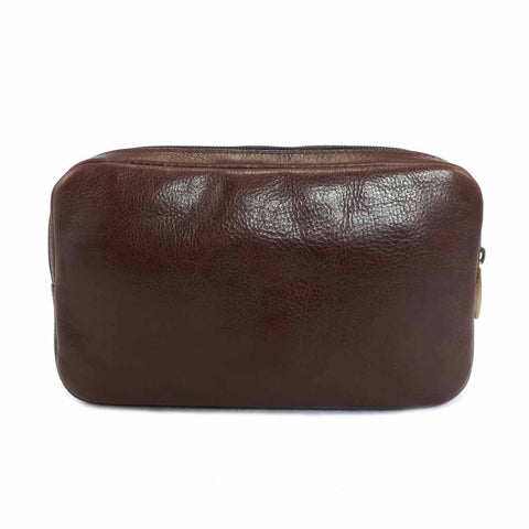Gianni Conti Leather Wash Bag - Style: 9405158