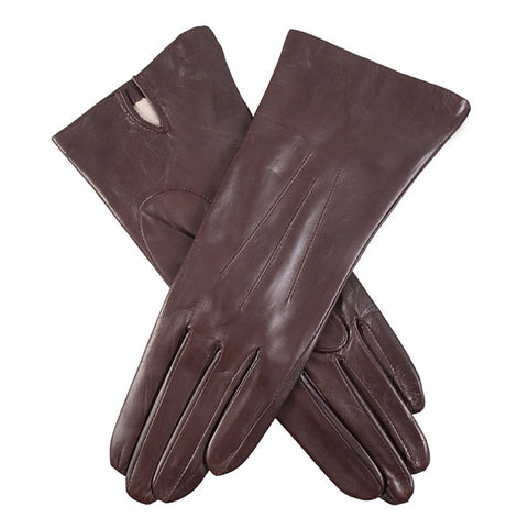 Dents Felicity Women's Silk Lined Leather Gloves - Style: 7-1049