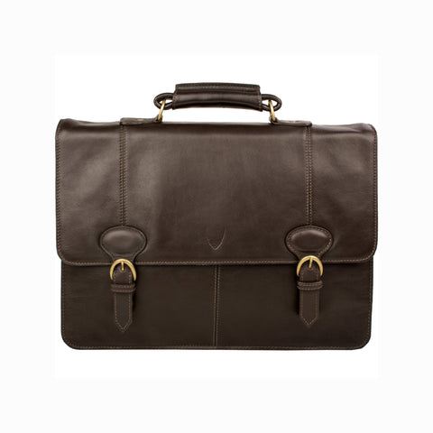 Hidesign 'Parker 3' Briefcase - Brown