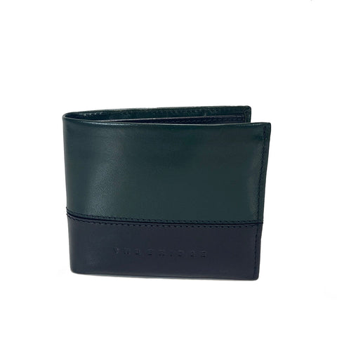 The Bridge Leather Wallet - Style: 01476301/KV - Green/Black