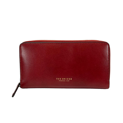 The Bridge Zip Around Purse - Style: 01724601 - Red
