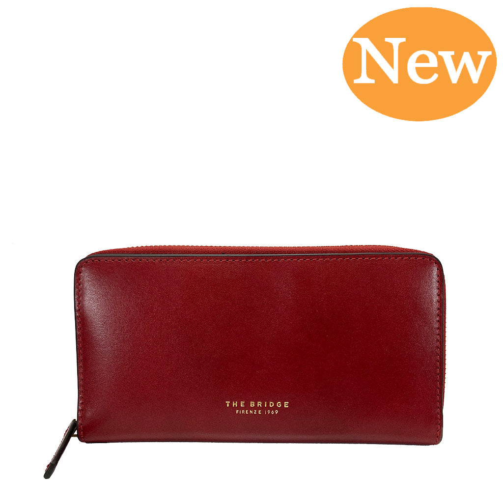 The Bridge Zip Around Purse - Style: 01724601 - Red