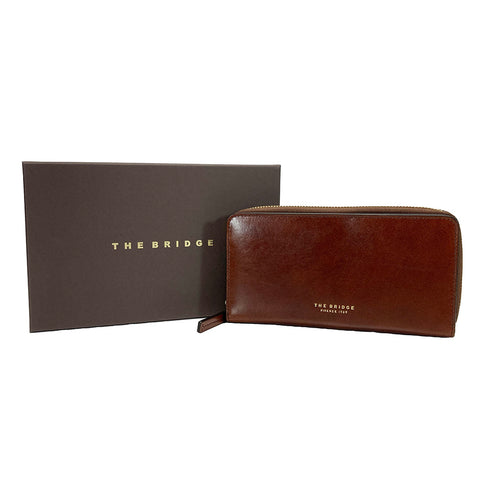 The Bridge Zip Around Purse - Style: 01724601 - Brown