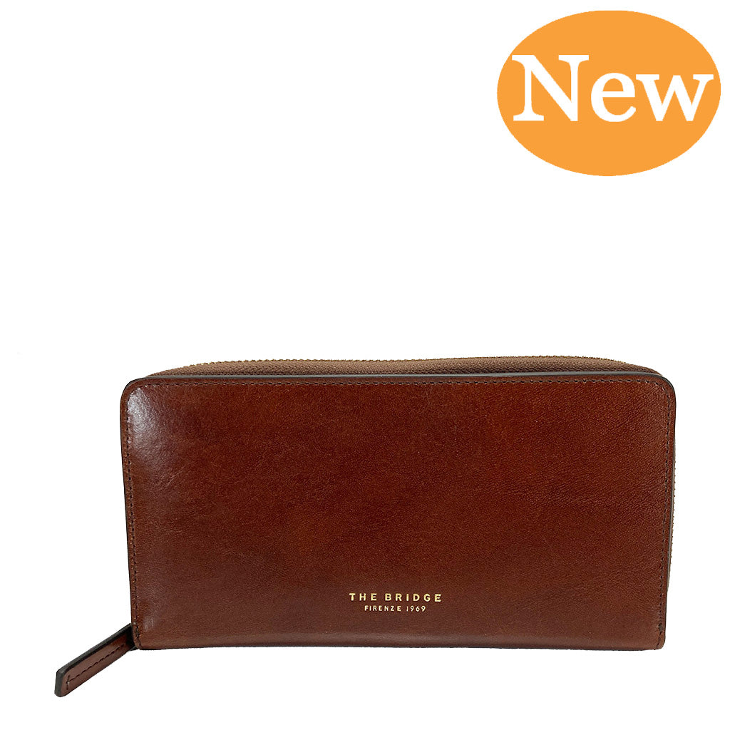 The Bridge Zip Around Purse - Style: 01724601 - Brown