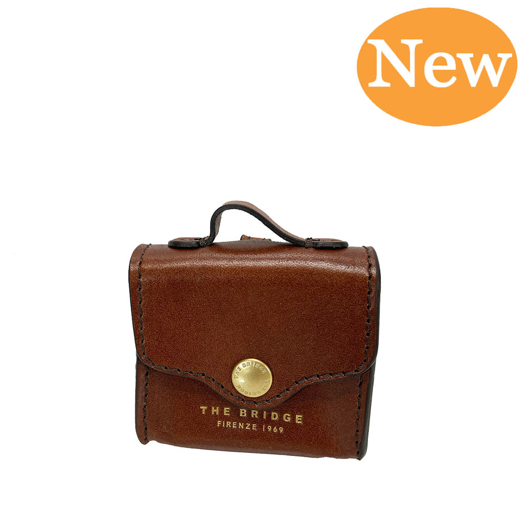The Bridge Leather Bag Key Fob / AirPods case - Style: 09430601