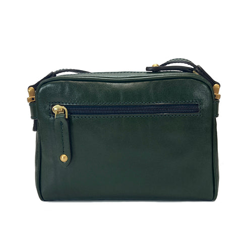 The Bridge Zip Top Shoulder Bag - Style: 04005801 - Green