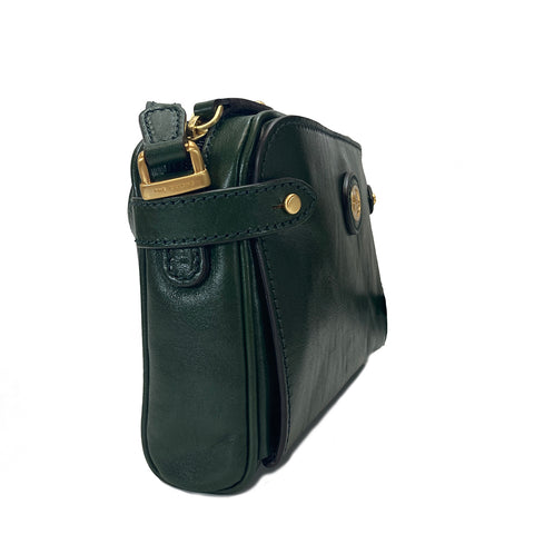 The Bridge Zip Top Shoulder Bag - Style: 04005801 - Green