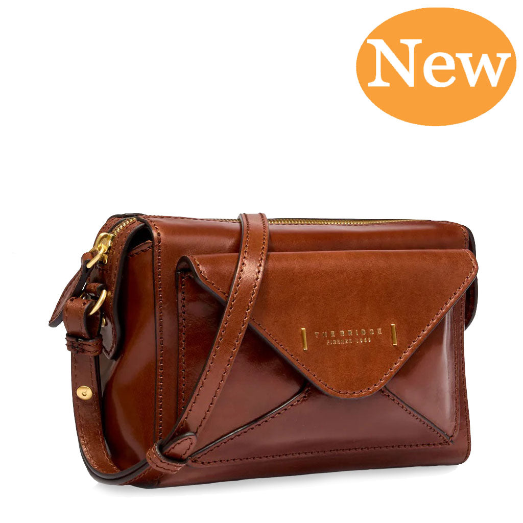 The Bridge Zip Top Shoulder Bag - Style: 04290401 – Cox's Leather Shop