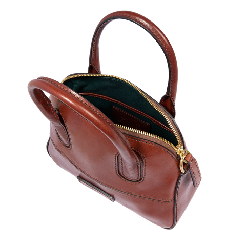 The Bridge Zip Topped  Leather Tote Multiway 045820501