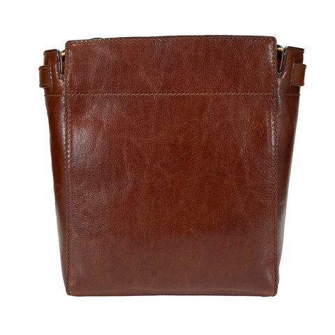 The Bridge Zip Top Shoulder Bag - Style: 04641501 - Brown