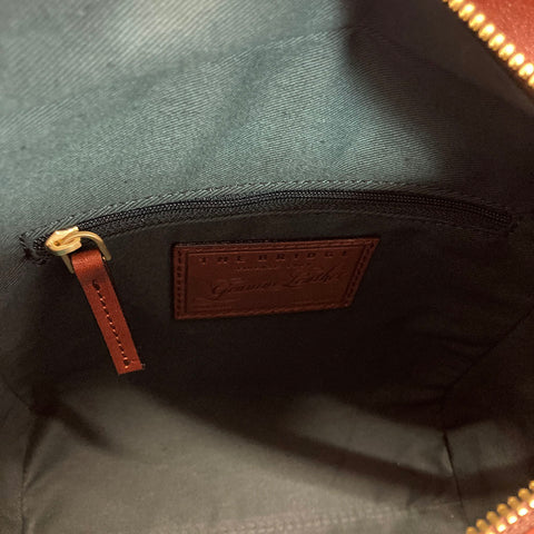 The Bridge Zip Top Shoulder Bag - Style: 04641501 - Brown