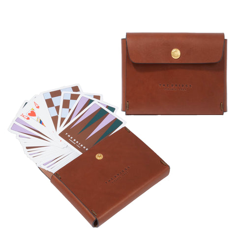 The Bridge - Leather Playing Cards Set - Style: 09223301