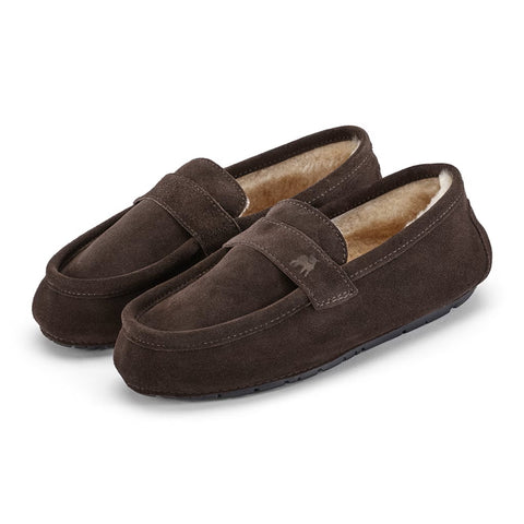 Shepherd Sheepskin Slipper - Style: Denver - Moro Brown