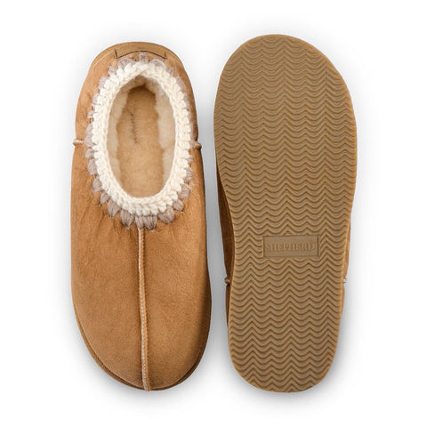 Shepherd Sheepskin Slipper - Style: Izzy - Chestnut