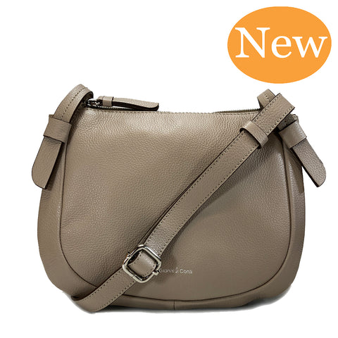 Gianni Conti Shoulder Bag - Style: 2516103 - Ecru