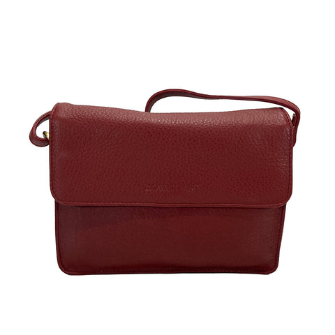 Rowallan Leather Mini Shoulder Bag - Style: 31-2794 Red
