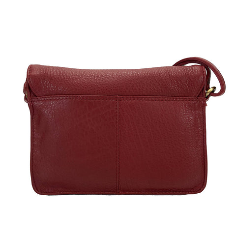Rowallan Leather Mini Shoulder Bag - Style: 31-2794 Red