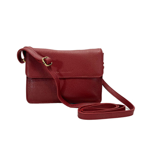 Rowallan Leather Mini Shoulder Bag - Style: 31-2794 Red