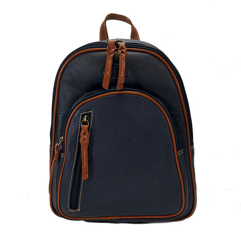 Rowallan Leather Backpack - Style: 31-1046 Prelude - Blue