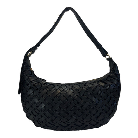 Gianni Conti Zip Top Shoulder / Multiway Bag - Style: 4173840 Black