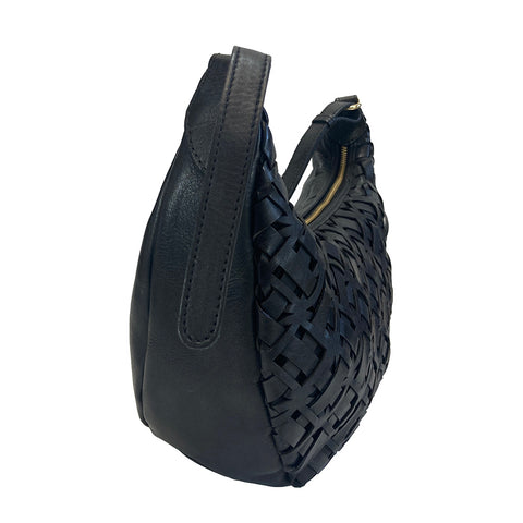 Gianni Conti Zip Top Shoulder / Multiway Bag - Style: 4173840 Black