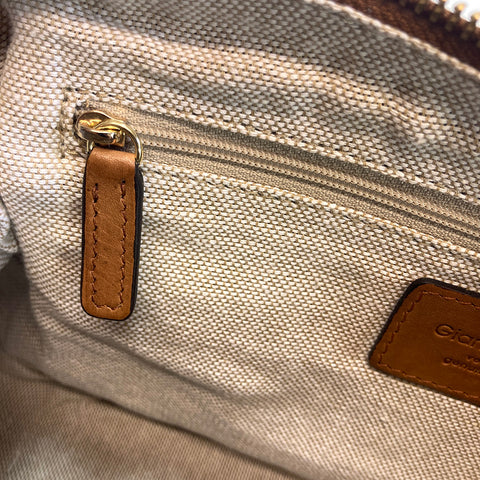 Gianni Conti Zip Top Shoulder / Multiway Bag - Style: 4173840 Tan