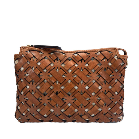 Gianni Conti Multiway Clutch - Style: 4173843 Tan