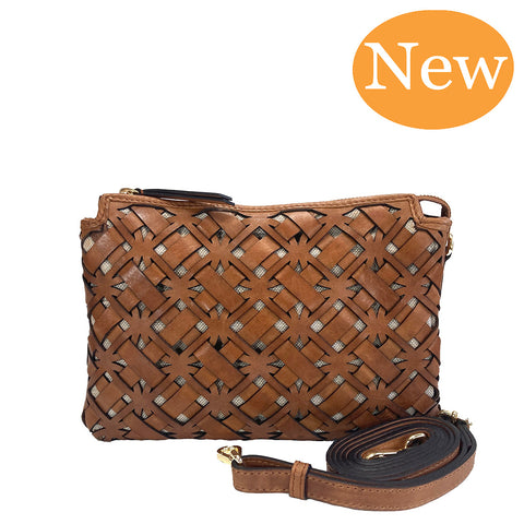 Gianni Conti Multiway Clutch - Style: 4173843 Tan