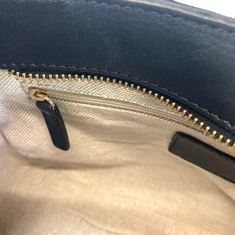 Gianni Conti Large Flap Front Shoulder Bag - Style: 4173844 Black