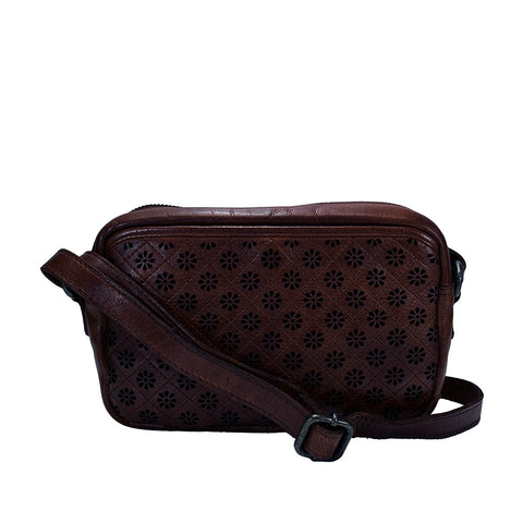 Gianni Conti Small Shoulder Bag - Brown - Style: 4676224